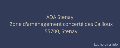 ADA Stenay