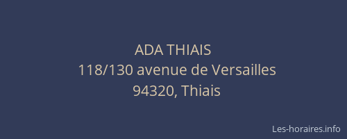 ADA THIAIS