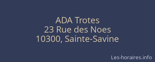 ADA Trotes