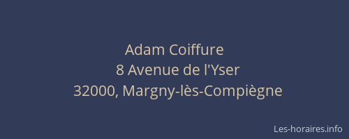 Adam Coiffure
