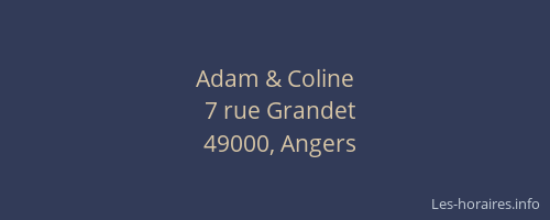 Adam & Coline