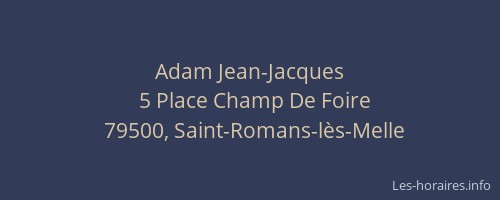 Adam Jean-Jacques