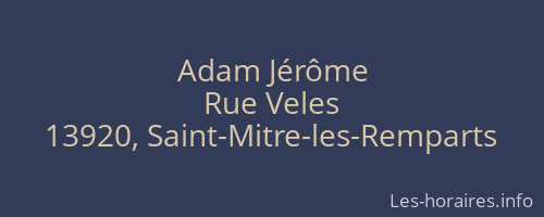 Adam Jérôme