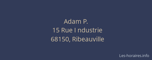 Adam P.