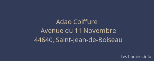 Adao Coiffure