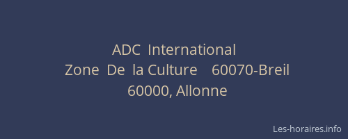 ADC  International