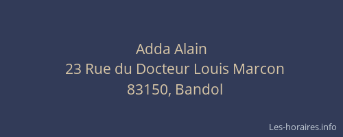 Adda Alain