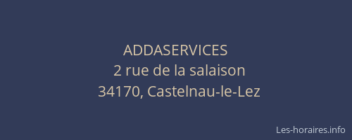 ADDASERVICES
