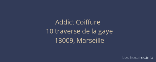 Addict Coiffure