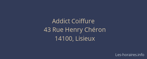 Addict Coiffure