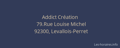 Addict Création