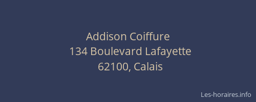 Addison Coiffure