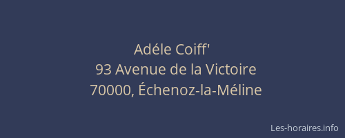 Adéle Coiff'
