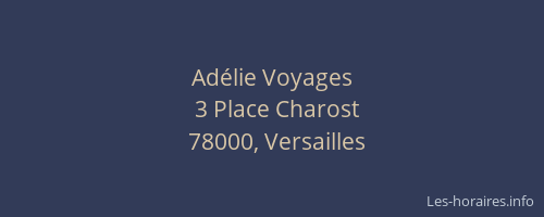 Adélie Voyages