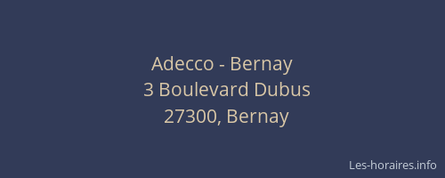 Adecco - Bernay