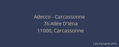 Adecco - Carcassonne