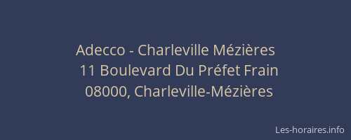 Adecco - Charleville Mézières