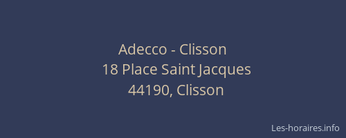 Adecco - Clisson