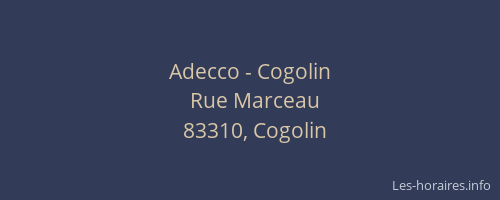 Adecco - Cogolin
