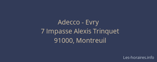 Adecco - Evry