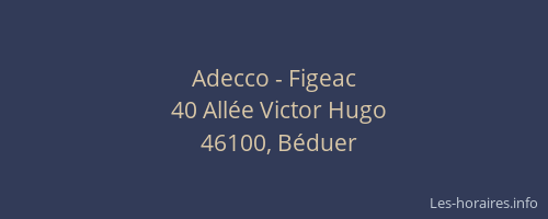 Adecco - Figeac