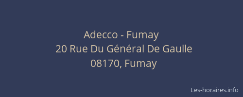 Adecco - Fumay
