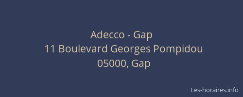 Adecco - Gap