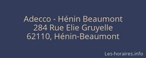 Adecco - Hénin Beaumont