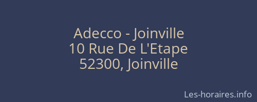 Adecco - Joinville