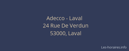 Adecco - Laval