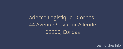 Adecco Logistique - Corbas