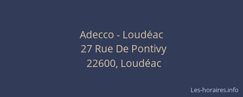 Adecco - Loud&eacute;ac