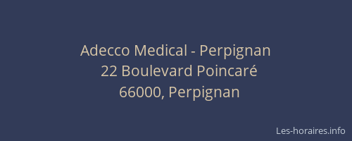Adecco Medical - Perpignan