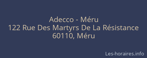 Adecco - Méru