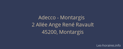 Adecco - Montargis