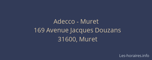 Adecco - Muret