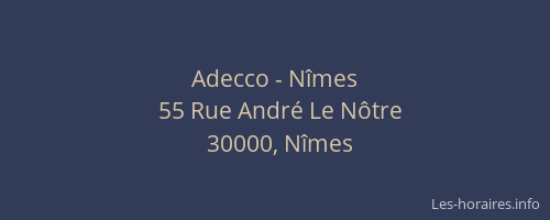 Adecco - Nîmes
