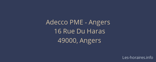 Adecco PME - Angers