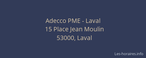 Adecco PME - Laval