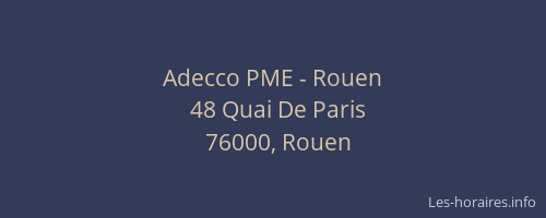 Adecco PME - Rouen