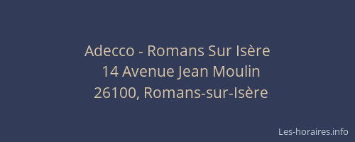 Adecco - Romans Sur Isère