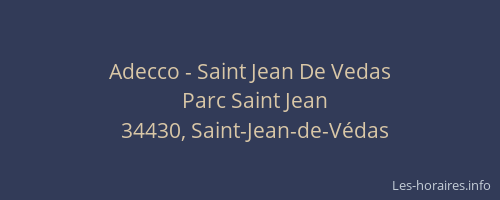 Adecco - Saint Jean De Vedas