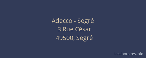 Adecco - Segré