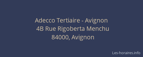 Adecco Tertiaire - Avignon