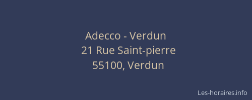 Adecco - Verdun