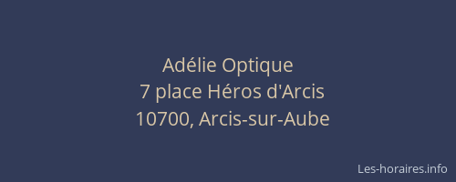 Adélie Optique