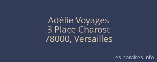 Adélie Voyages