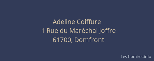 Adeline Coiffure
