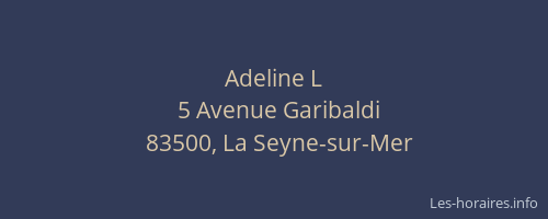 Adeline L