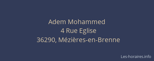 Adem Mohammed